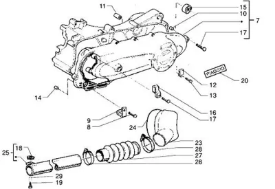 Couvercle carter moteur