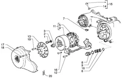 Volant magnétique