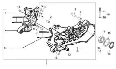 Carter moteur