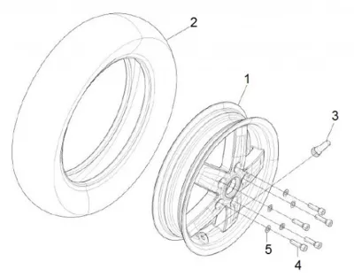 Roue avant