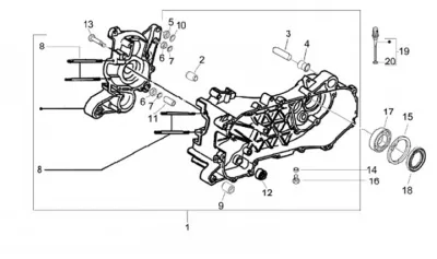 Engine casing