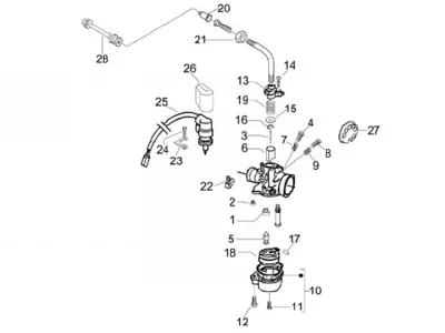 Carburettor parts