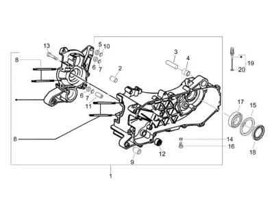 Engine casing