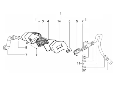 Secondary air system