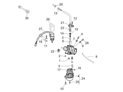 Carburettor parts