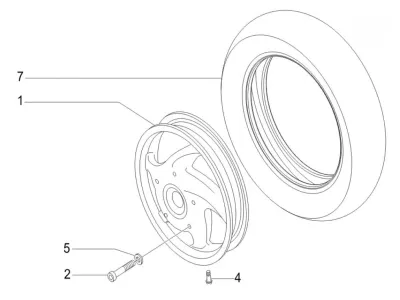Front wheel