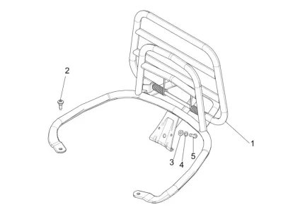 Rear rack