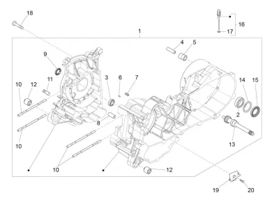 Engine casing