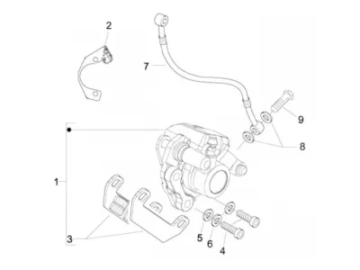 Front brake system