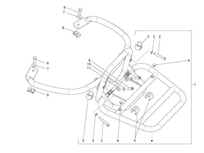 Rear rack