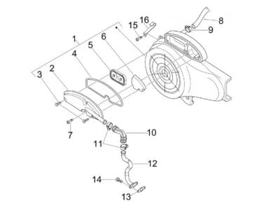 Secondary air system