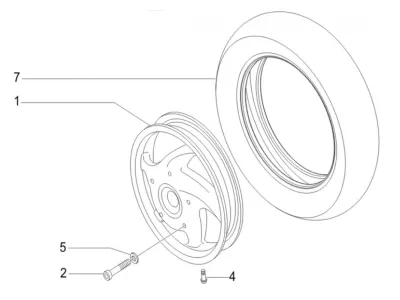 Front wheel