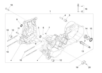 Engine casing