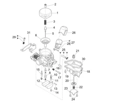 Carburettor parts