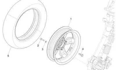 Front wheel