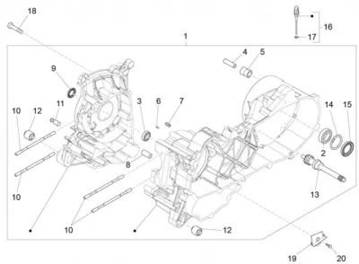 Engine casing