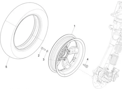 Front wheel