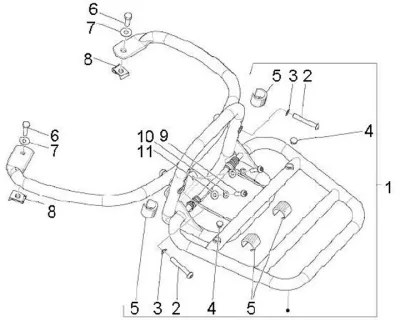 Rear rack