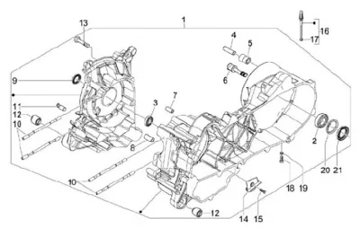 Engine casing