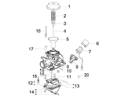 Carburettor parts