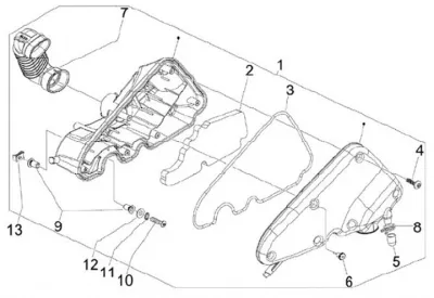 Air intake filter
