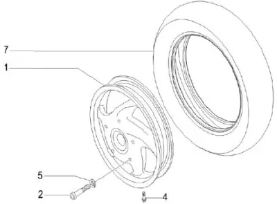 Front wheel