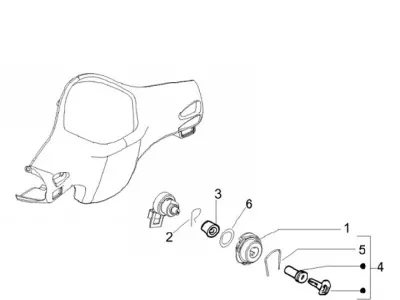Lock set - ignition switch