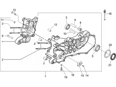 Engine casing