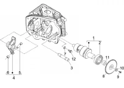 Rocker arm - camshaft