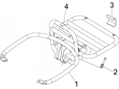 Rear rack