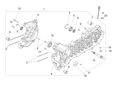 Engine casing