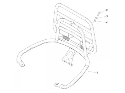 Rear rack