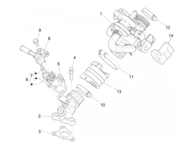 Throttle housing