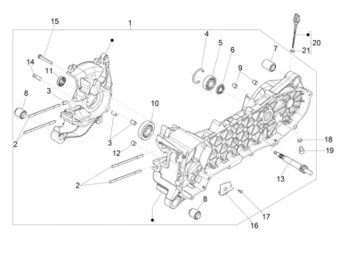 Engine casing