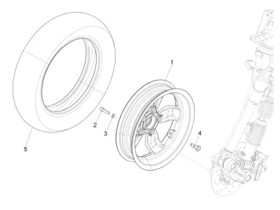 Front wheel