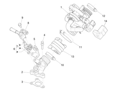 Throttle housing