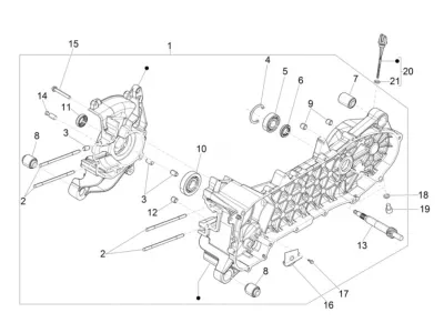 Engine casing