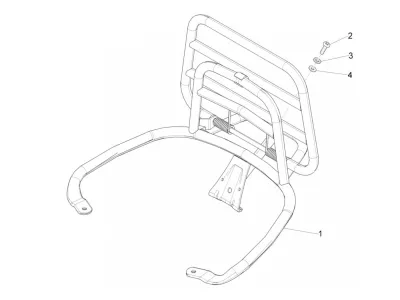 Rear rack