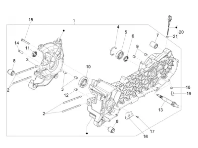 Engine casing