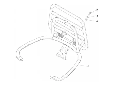 Rear rack
