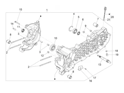 Engine casing