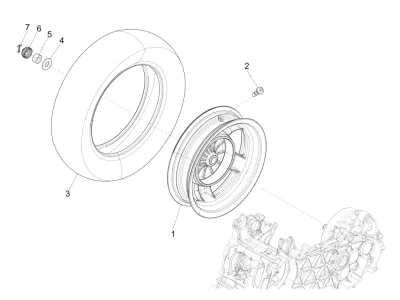 Rear wheel