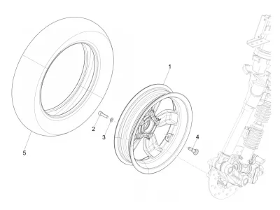 Front wheel