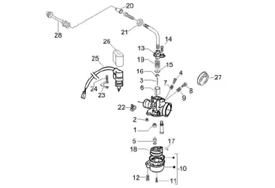 Carburettor parts