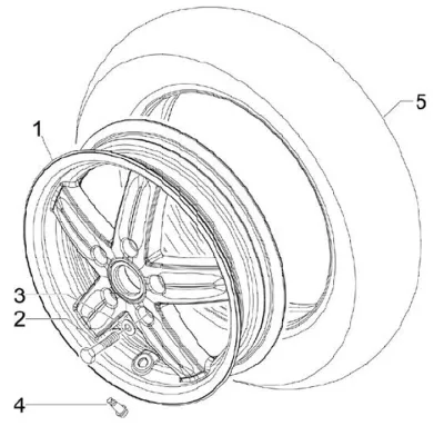 Front wheel