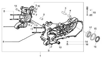 Carter moteur