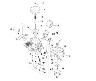 Carburettor parts