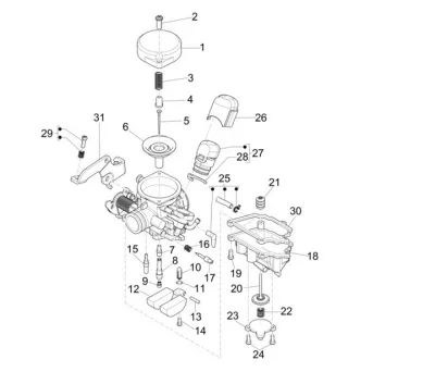 Carburettor parts