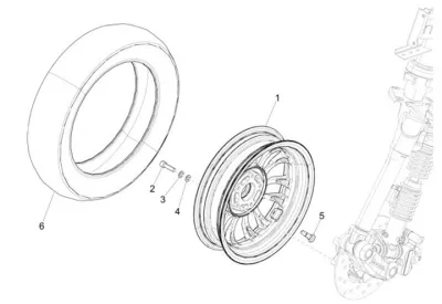 Front wheel