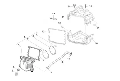 Tapa deflector cilindro